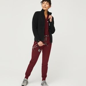BNWT Figs Burgundy Women's Catarina Zamora Joggers